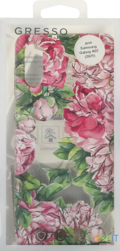 Чехол (клип-кейс) Gresso для Samsung Galaxy A02 Air прозрачный/рисунок (GR17AAAE9158)