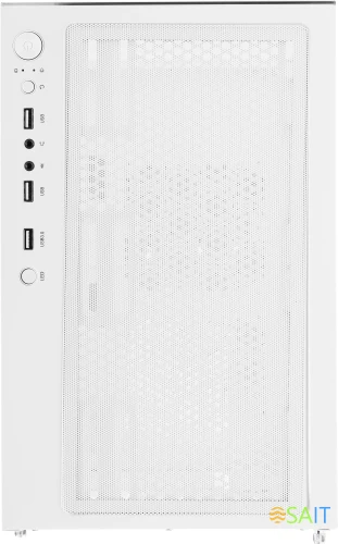 Корпус Formula Crystal Z1 белый без БП ATX 3x120mm 2xUSB2.0 1xUSB3.0 audio bott PSU