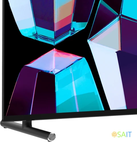 Телевизор QLED Sber 50" SDX-50UQ5234 Салют ТВ Frameless черный 4K Ultra HD 60Hz DVB-T DVB-T2 DVB-C DVB-S DVB-S2 USB WiFi Smart TV (RUS)