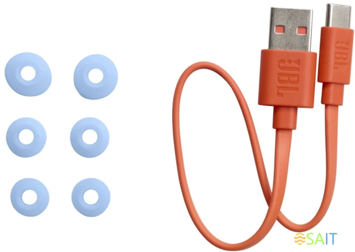 Гарнитура внутриканальные JBL Wave Beam синий беспроводные bluetooth в ушной раковине (JBLWBEAMBLU)