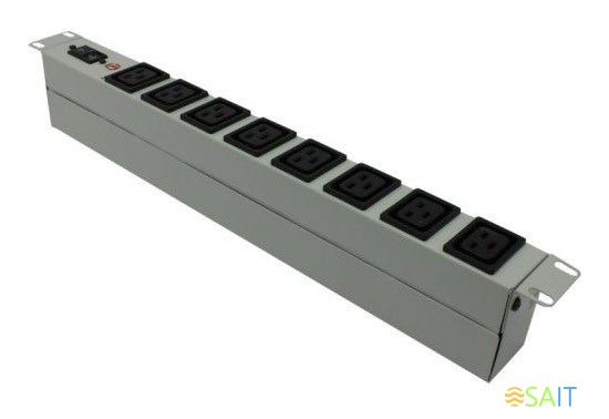 Блок распределения питания NT SOC 230.16A1-8C19-C20 G 345134 гор.размещ. 8xC19 16A C20