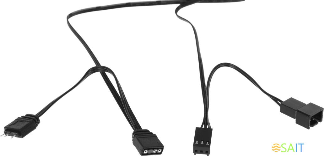 Вентилятор для корпуса Accord ACC-C14 ARGB 140х140x25 черный 3-pin 26дБ (ACC-C14 ARGB BLACK) brown box