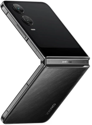 Смартфон Infinix X6962 Zero Flip 512Gb 8Gb черный раскладной 3G 4G 2Sim 6.9" 1080x2640 Android 14 50Mpix 802.11 a/b/g/n/ac NFC GPS GSM900/1800 GSM1900 Protect FM A-GPS