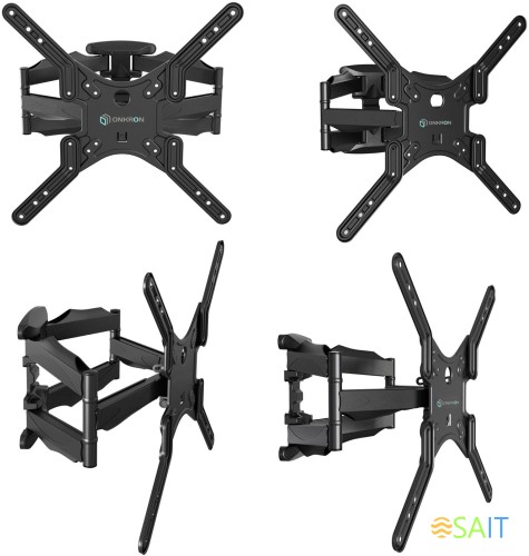 Кронштейн для телевизора Onkron M5 черный 37"-70" макс.36.4кг настенный поворот и наклон