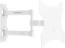 Кронштейн для телевизора Ultramounts UM867W белый 23"-42" макс.20кг настенный поворот и наклон
