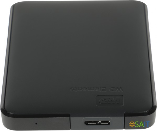 Жесткий диск WD USB 3.0 1Tb WDBUZG0010BBK-WESN Elements Portable 2.5" черный