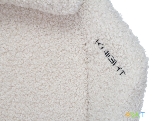 Кресло игровое Knight T1 молочный экомех с подголов. крестов. металл