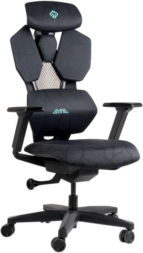Кресло игровое GMNG GG-CH110B черный сиденье черный сетка/ткань с подголов. крестов. пластик черный пластик черный