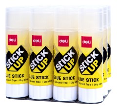 Клей-карандаш Deli Stick UP EA23710 21гр прозрачный дисплей картонный