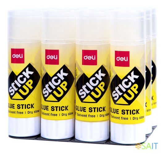 Клей-карандаш Deli Stick UP EA23710 21гр прозрачный дисплей картонный