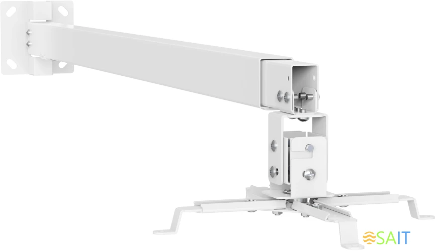 Кронштейн для проектора Cactus CS-VM-PRE04-WT белый макс.20кг настенный и потолочный поворот и наклон