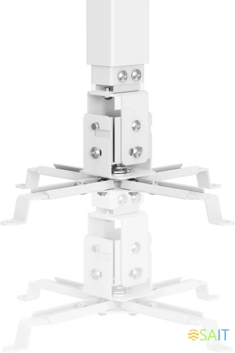 Кронштейн для проектора Cactus CS-VM-PRE04-WT белый макс.20кг настенный и потолочный поворот и наклон