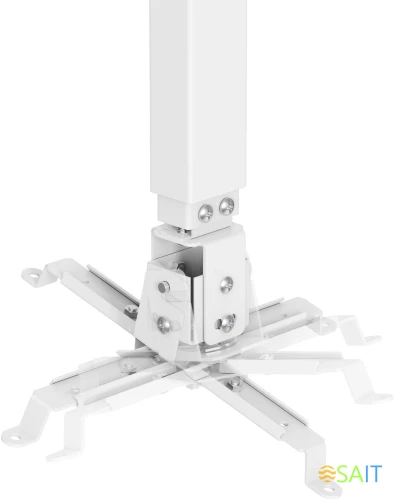 Кронштейн для проектора Cactus CS-VM-PRE04-WT белый макс.20кг настенный и потолочный поворот и наклон