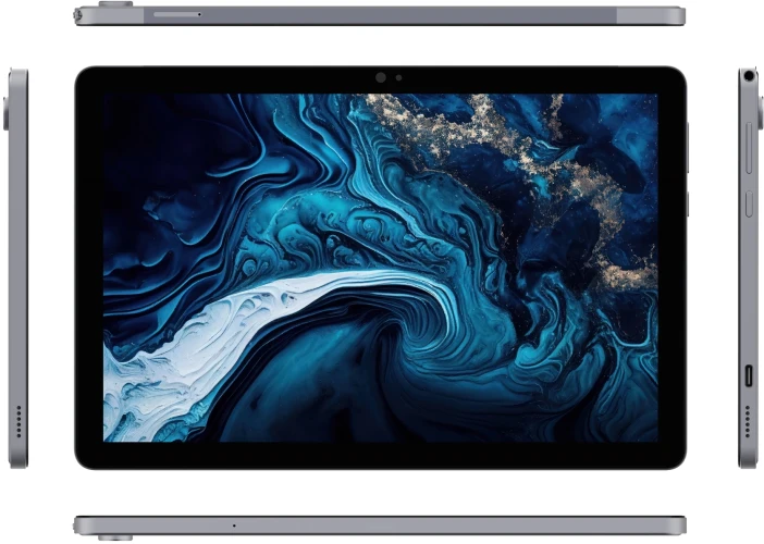 Планшет Digma Pro HIT 106 T606 (1.6) 8C RAM6Gb ROM128Gb 10.1" IPS 1920x1200 4G Android 13 серый 13Mpix 5Mpix BT WiFi microSD 1Tb 6000mAh 360hrs