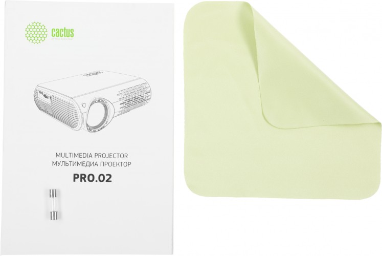 Проектор Cactus CS-PRO.02B.Full HD-W LCD 300Lm ANSI (1920x1080) 2000:1 ресурс лампы:30000часов 2xUSB typeA 1xHDMI 4.2кг