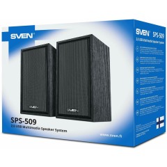 Колонки компьютерные АС SVEN SPS-509, черный (6 Вт, питание USB) Sven SV-020842