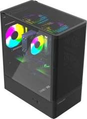 ПК Teclast G03 Ryzen 7 7700 (3.8) 32Gb SSD1Tb RTX5060TI 16Gb Windows 11 Pro GbitEth WiFi BT 500W черный (G03 770032G1T5060T16BKRU)