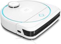 Пылесос-робот Hobot Legee D8 белый/бирюзовый