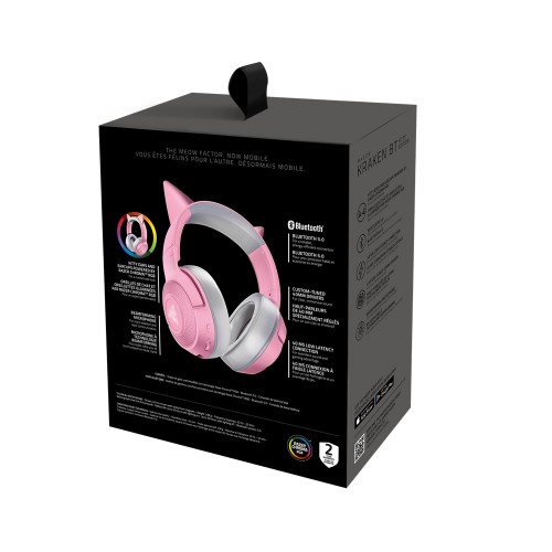 Гарнитура Razer Razer Kraken Kitty BT V2 - Quartz Ed. Headset Razer Kraken Kitty BT V2 Quartz Ed
