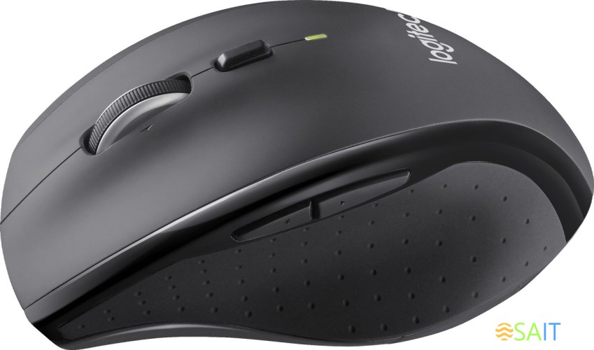 Мышь Logitech M705 серый/черный оптическая 1000dpi беспров. USB2.0 для ноутбука 5but (910-001964)