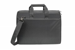 Сумка для ноутбука 15.6" Riva 8231 серый полиэстер (8231 GREY)