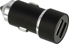 Автомобильное зар./устр. Wiiix UCC-2-37 2.4A+2.4A 2xUSB универсальное черный