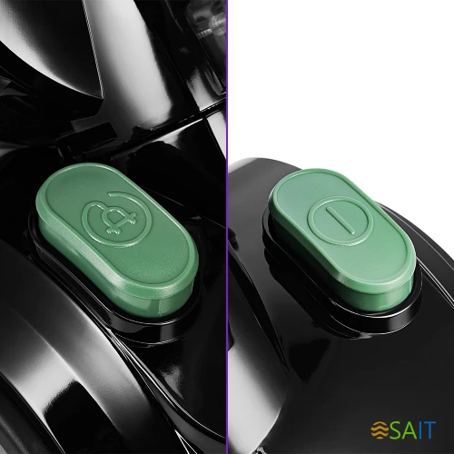 Пылесос Kitfort КТ-5193 1400Вт черный/зеленый