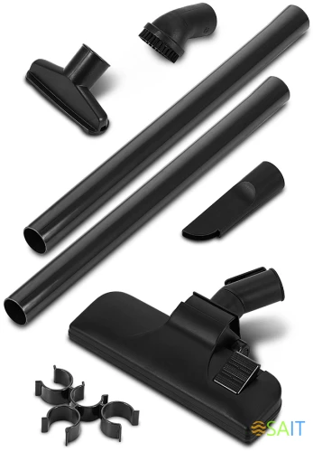 Пылесос Kitfort КТ-5193 1400Вт черный/зеленый