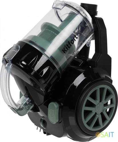 Пылесос Kitfort КТ-5193 1400Вт черный/зеленый