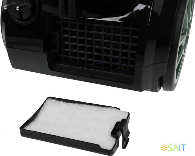 Пылесос Kitfort КТ-5193 1400Вт черный/зеленый