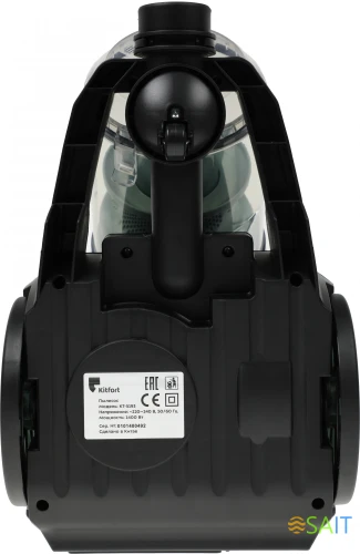 Пылесос Kitfort КТ-5193 1400Вт черный/зеленый