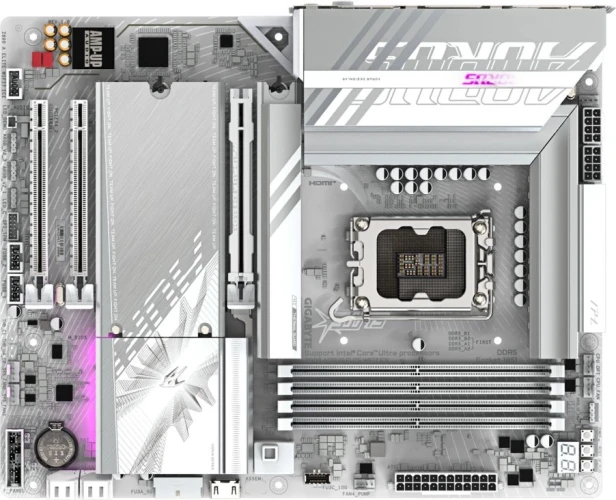 Материнская плата Gigabyte Z890 AORUS ELITE WIFI7 ICE Soc-1851 Intel Z890 4xDDR5 ATX AC`97 8ch(7.1) 2.5Gg RAID+DP