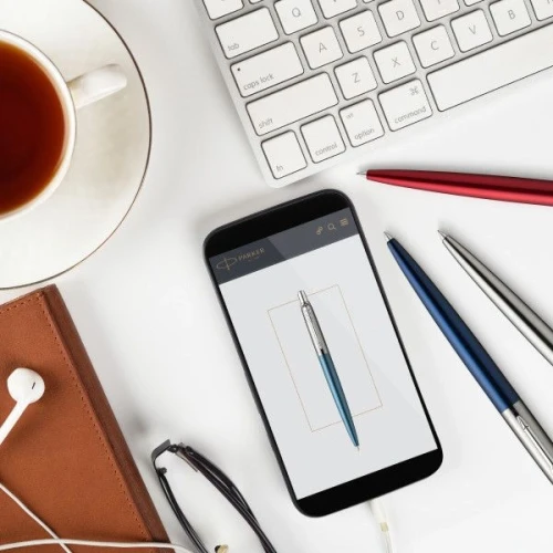 Ручка шариков. Parker Jotter Core K63 (1953191) Waterloo Blue CT M син. черн. подар.кор.