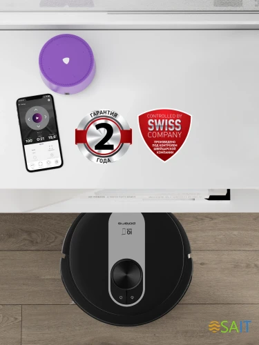 Пылесос-робот Polaris IQ Home PVCR 4250 50Вт черный