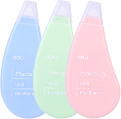 Лента коррект. Deli EH20101 8мх5мм ассорти корпус белый блистер