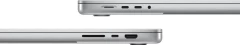 Ноутбук Apple MacBook Pro A3403 M4 Pro 14 core 48Gb SSD512Gb/20 core GPU 16.2" Liquid Retina XDR (3456x2234) Mac OS silver WiFi BT Cam (MX2U3HN/A)