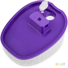 Отпариватель ручной Kitfort КТ-989 1630Вт фиолетовый/белый