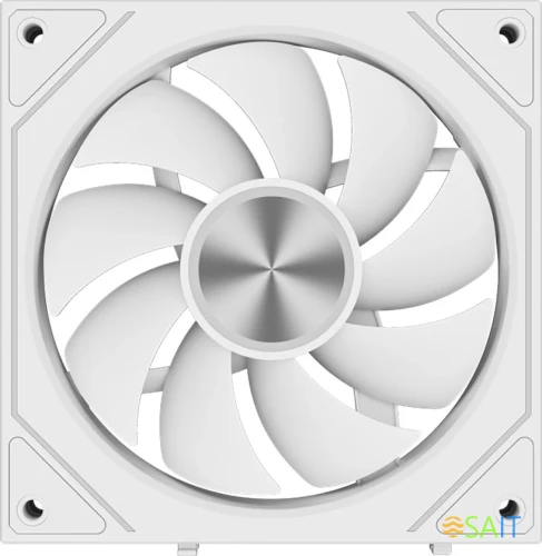 Вентилятор для корпуса PcCooler F3 X120 WH ARGB 120х120x25 белый 4-pin (F3X120-WHAC012-GL) Ret