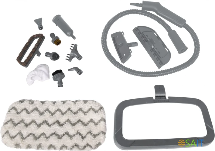 Швабра паровая Hyundai HYV-SM710 1500Вт белый/серый