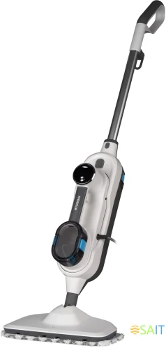 Швабра паровая Hyundai HYV-SM710 1500Вт белый/серый