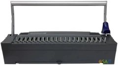 Переплетчик Office Kit B2108N A4/перф.8л.сшив/макс.200л./пластик.пруж. (6-22мм)