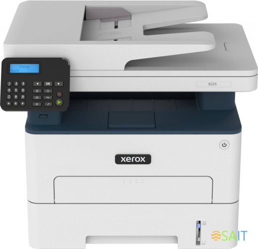 МФУ лазерный Xerox WorkCentre B225DNI (B225V_DNI) A4 Duplex Net WiFi белый