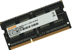 Память DDR3 8GB 1600MHz Digma DGMAS31600008D RTL PC3-12800 CL11 SO-DIMM 204-pin 1.35В dual rank Ret