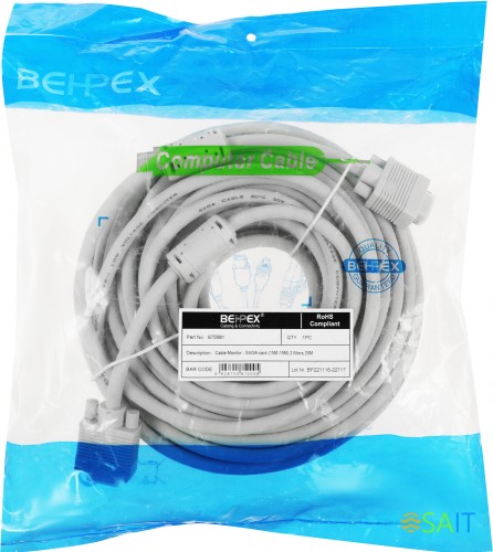 Кабель VGA (m) VGA (m) 20м