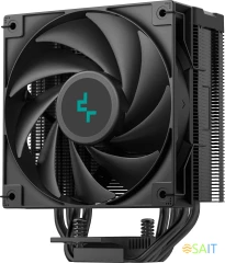 Устройство охлаждения(кулер) Deepcool AG400 Digital BK Soc-AM5/AM4/1200/1700/1851 черный 4-pin 31.6dB Al+Cu LCD 220W 636gr Ret (R-AG400-BKNDMN-G-2)