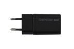 Сетевое З/У Сетевое З/У GoPower GPQC09 1USB+1Type-C 35W QC3.0 GAN черный