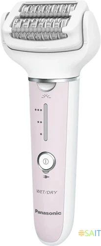 Эпилятор Panasonic ES-EY80-P520 скор.:3 насад.:5 от аккум. белый/розовый