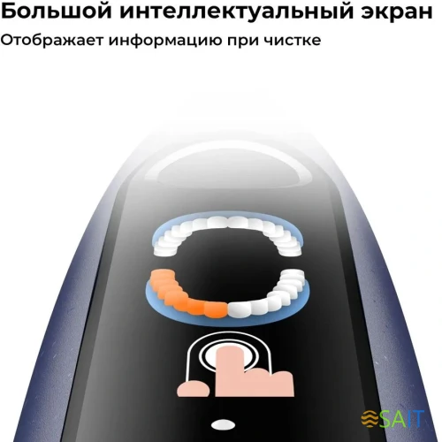 Зубная щетка электрическая Oclean X Lite Duo Set N1801 синий/серый