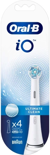 Насадка для зубных щеток Oral-B iO Ultimate Clean (упак.:4шт) белый