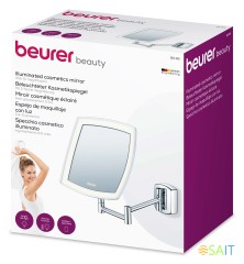 Косметическое зеркало BeurerBS89 квадратное настенное хром (585.13)